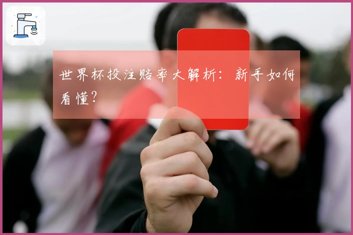 世界杯投注赔率大解析：新手如何看懂？
