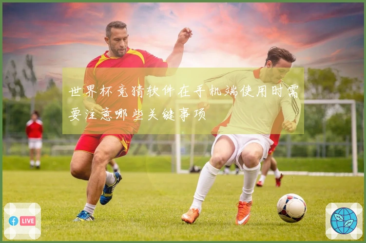 世界杯竞猜软件在手机端使用时需要注意哪些关键事项
