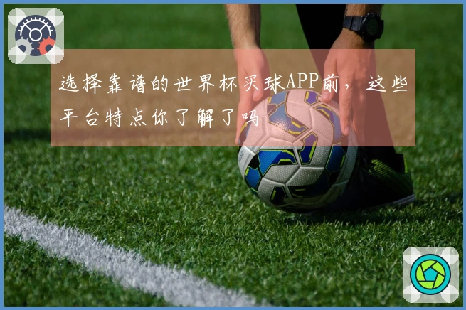选择靠谱的世界杯买球APP前，这些平台特点你了解了吗