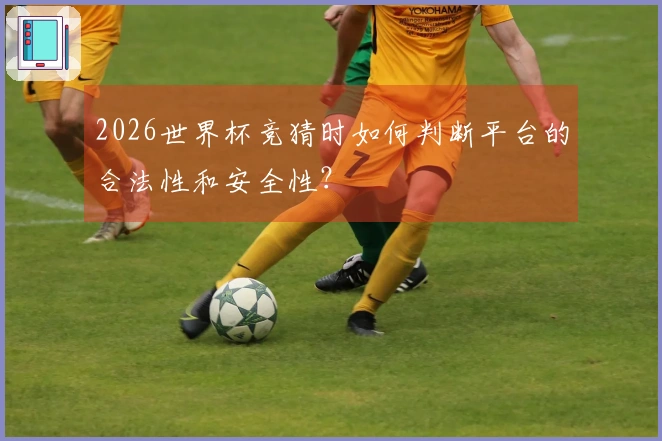 2026世界杯竞猜时如何判断平台的合法性和安全性？